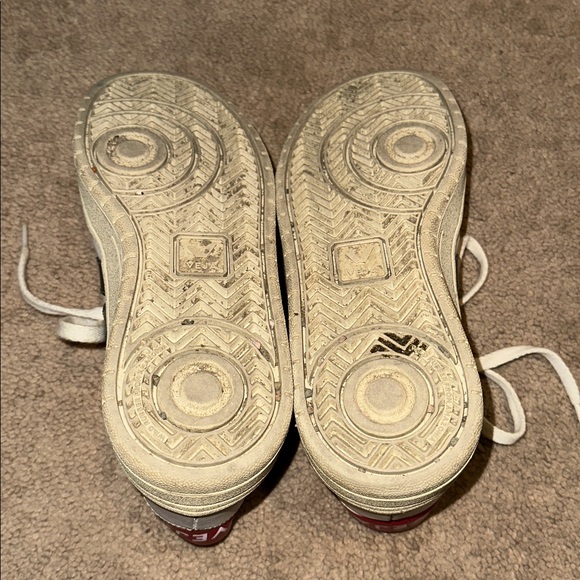 Veja V-10 Leather Sneakers in the Extra White Nautico Pekin - Picture 5 of 9